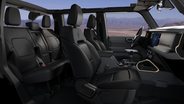 2025 Bronco®  Badlands® Interior view
